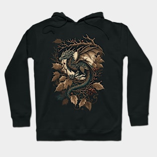 A Winter Dragon Hoodie